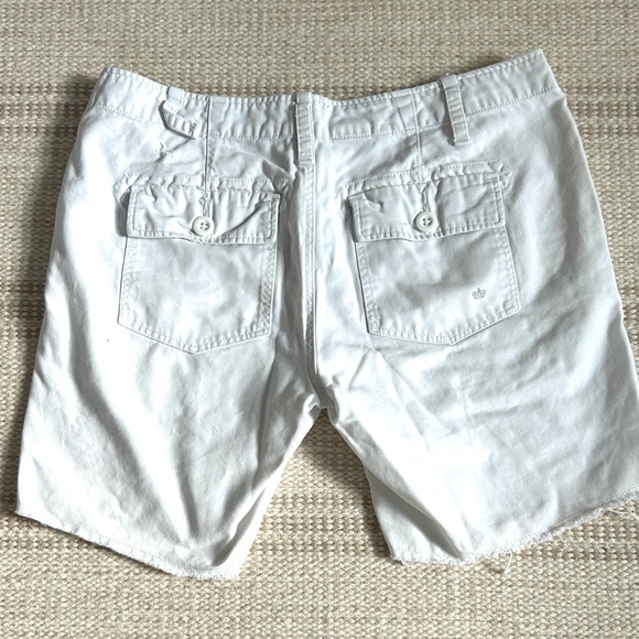 G1 All Purpose Good White Raw Hem 7" Shorts - Picture 9 of 9